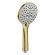Flova Shower Handset Brushed Brass Flova Flova Round 5 Function ABS Shower Handset