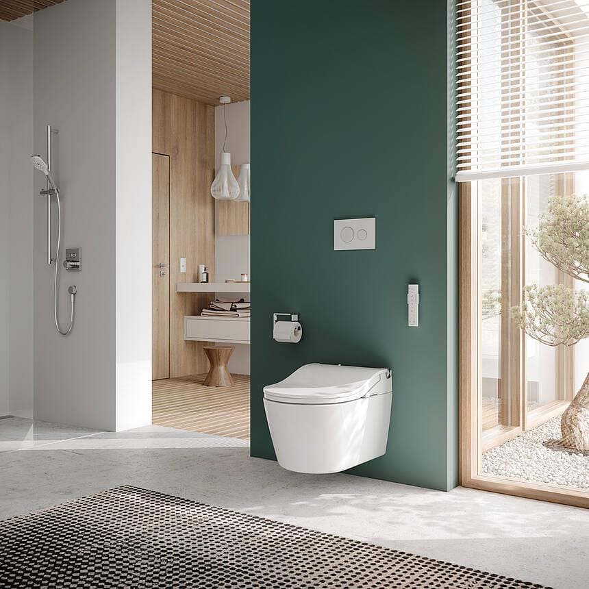 TOTO Smart Toilet TOTO RW Wall Hung Rimless Washlet® Smart Toilet