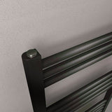 Eastbrook Wendover Straight Heated Towel Rail in Brushed Gunmetal