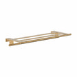 Hansgrohe Towel Rails and Rings Brushed Bronze Hansgrohe Addstoris S Towel Rack with Towel Rail