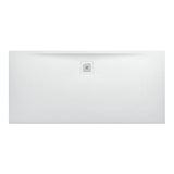 Laufen 1600 x 750mm / Drain on Long Side Laufen Marbond PRO Rectangular Tray with Waste in White
