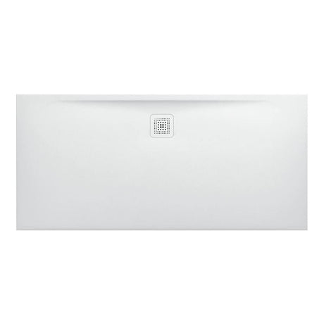 Laufen 1600 x 750mm / Drain on Long Side Laufen Marbond PRO Rectangular Tray with Waste in White