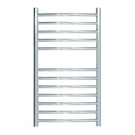 JIS Ladder Rail 700 x 400mm / Polished Chrome / Central Heating JIS Sussex Camber Vertical Stainless Steel Curved Heated Towel Rail