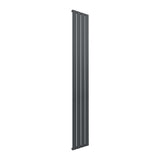 Reina Panel Radiator 1800 x 292mm / Anthracite Reina Flat Vertical Single Panel Radiator