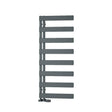 Reina Ladder Rail 1190 x 500mm / Anthracite Reina Carpena Aluminium Central Heating Designer Towel Rail