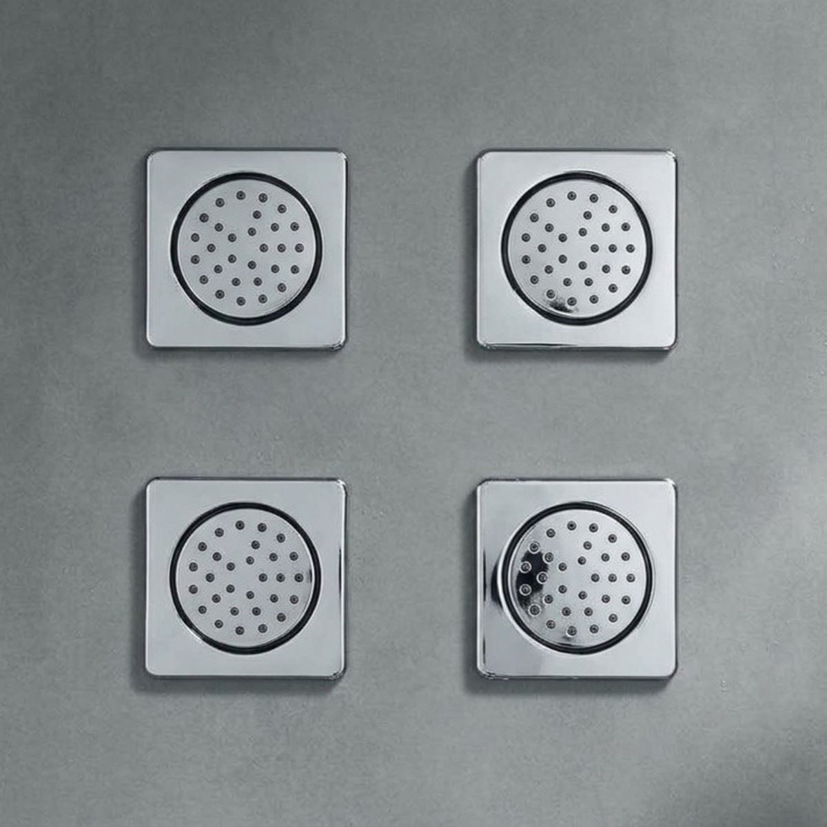 TED Body Jet Chrome TED Venn Set of 4 Body Jets