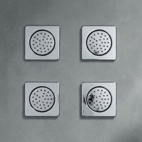 TED Body Jet Chrome TED Venn Set of 4 Body Jets