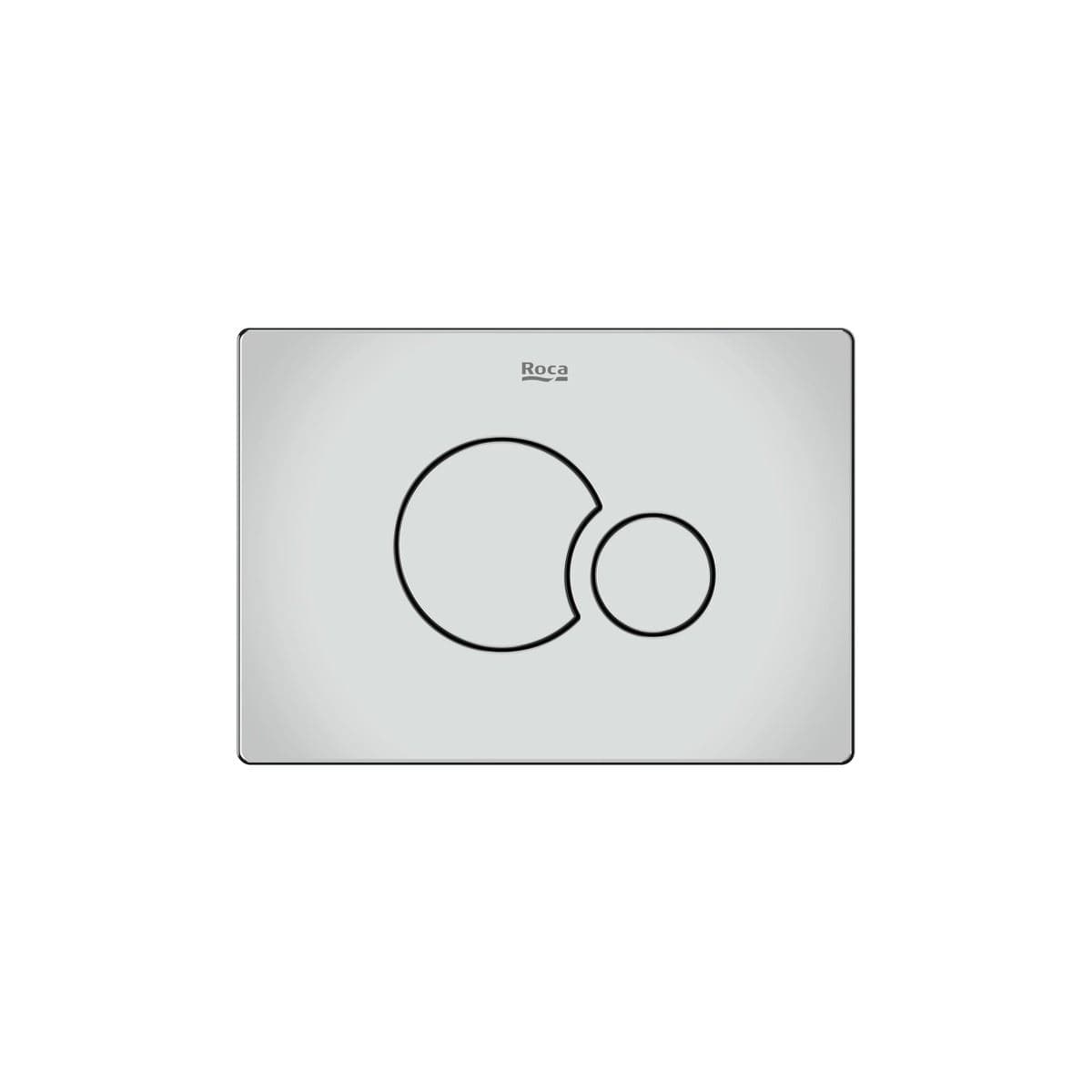 Roca Flush Plate Chrome Roca Duplo-S PS5 Flush Plate