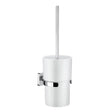 Smedbo Toilet Brush Smedbo Ice Round Wall Mounted Toilet Brush and Holder in Chrome