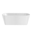 Crosswater Modern Freestanding Bath 1700 x 750mm Crosswater Carne Freestanding Bath