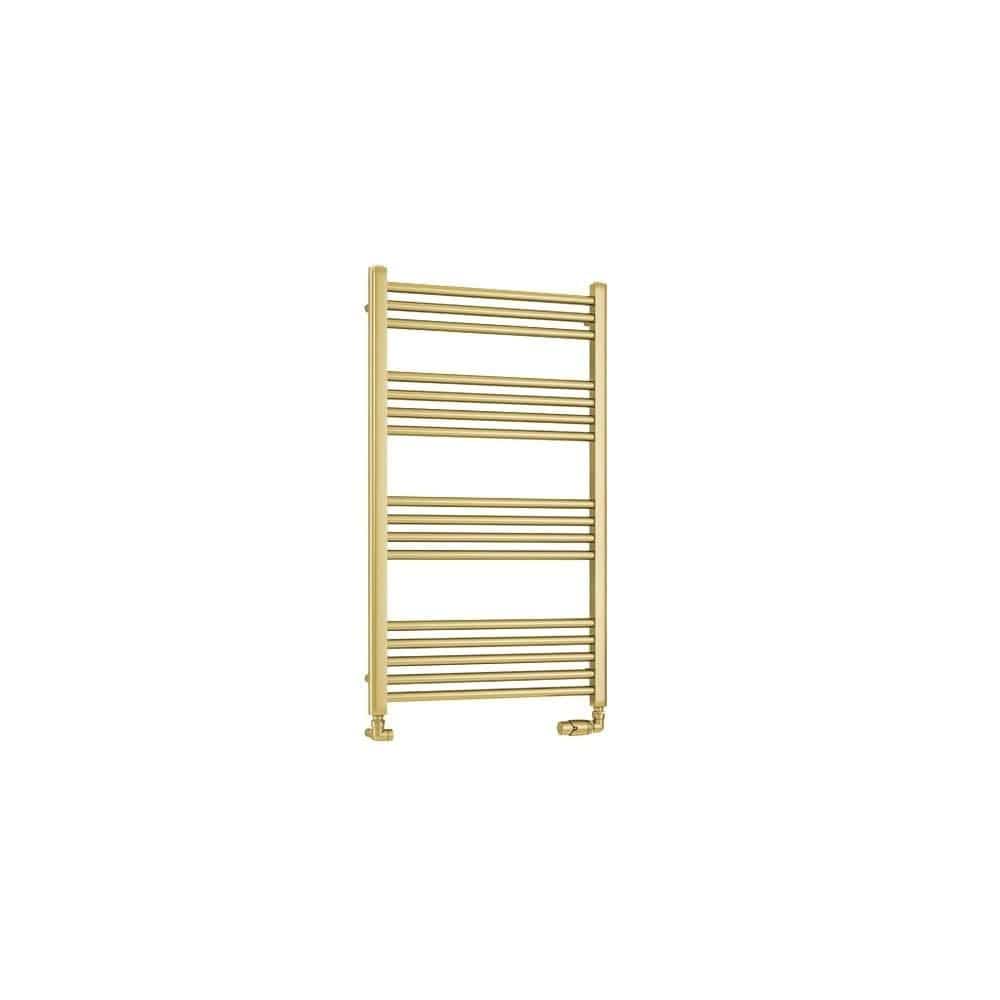 Eastbrook Wendover Straight Heated Towel Rail in Brushed Brass