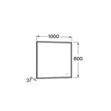 Roca Illuminated Mirror Roca Mirai Comfort LED Illuminated Mirror with Perimeter Lighting