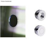 Merlyn Sliding Shower Door Merlyn Series 10 Sliding Shower Shower Door in Chrome