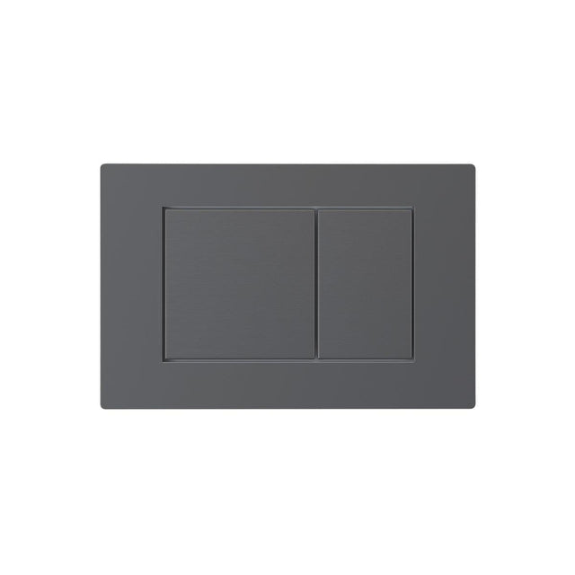 Imex Flush Plate Gunmetal Imex Square Button Stainless Steel Flush Plate (for IMFF01 & IMCC0 Cisterns)