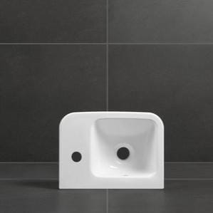 Villeroy & Boch Wall Hung Basin Villeroy & Boch Architectura Wall Hung Basin with Overflow - 360 x 260mm - Right Hand Tap Hole - White Alpin