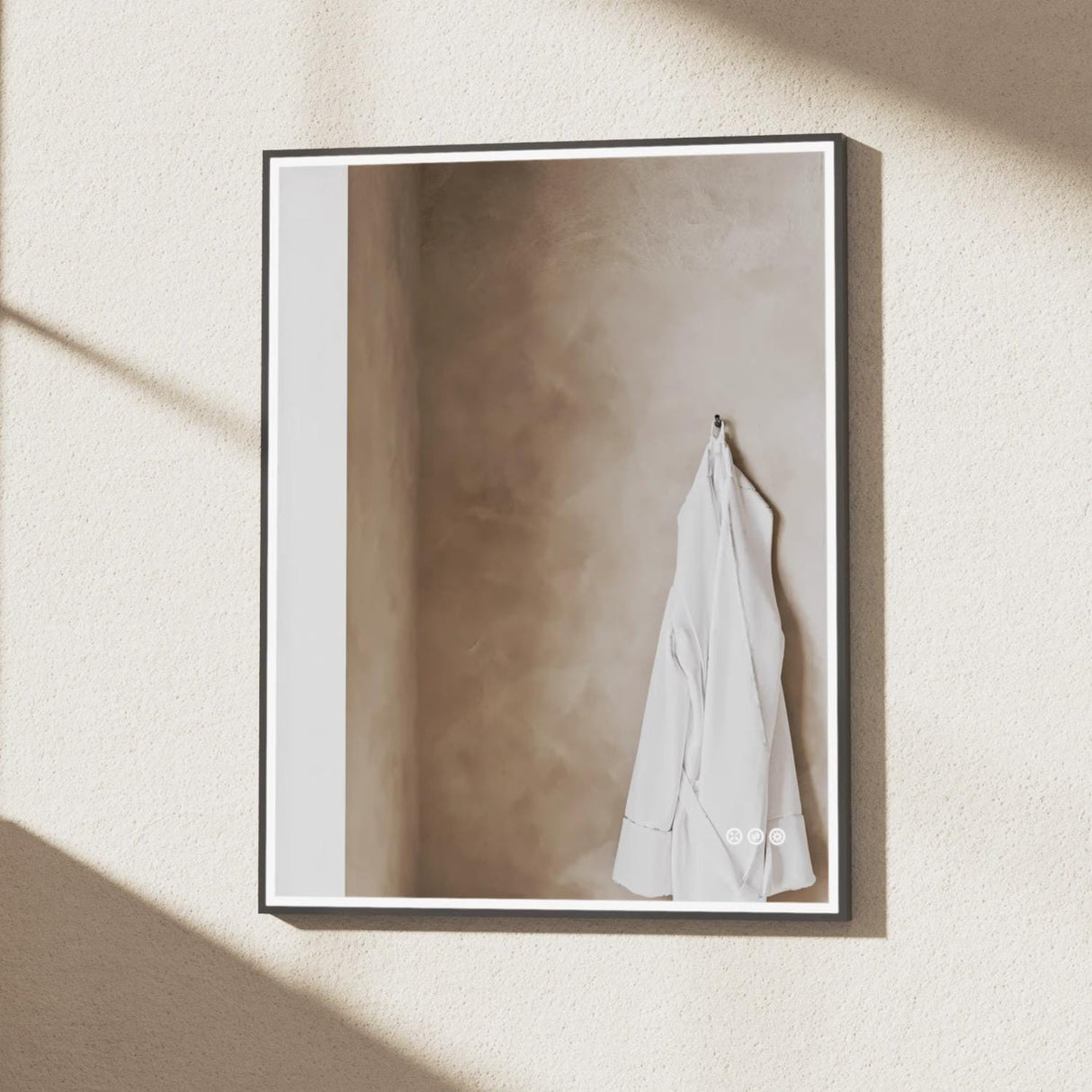 Crosswater Illuminated Mirror 700 x 900mm / Slate Crosswater MPRO LED Illuminated Rectangular Mirror