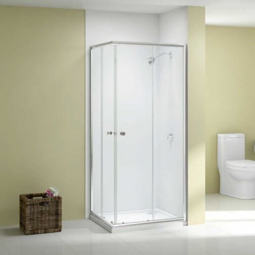 Merlyn Corner Entry Shower Door 760/800mm Merlyn Ionic Source Corner Entry Shower Enclosure