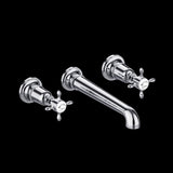 Burlington Wall Mounted Basin Tap Burlington Guild 3 Hole Wall Mounted Basin Mixer Tap
