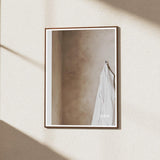 Crosswater Illuminated Mirror 600 x 800mm / Brushed Bronze Crosswater MPRO LED Illuminated Rectangular Mirror
