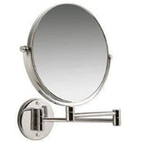Miller Cosmetic and Shaving Mirror Miller Classic Wall Mounted Extending Magnifying Mirror in Chrome