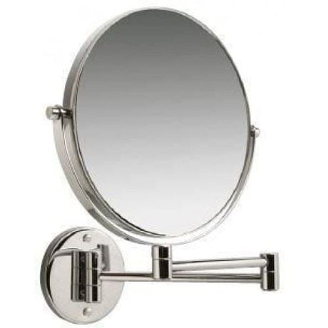 Miller Cosmetic and Shaving Mirror Miller Classic Wall Mounted Extending Magnifying Mirror in Chrome