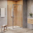 Aquarius Bathrooms Pivot Shower Door Chrome / 900mm Aquarius Urbano 6mm Pivot Shower Door