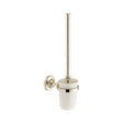 Vado Toilet Brush Bright Nickel Booth & Co. Axbridge Wall Mounted Toilet  Brush and Holder