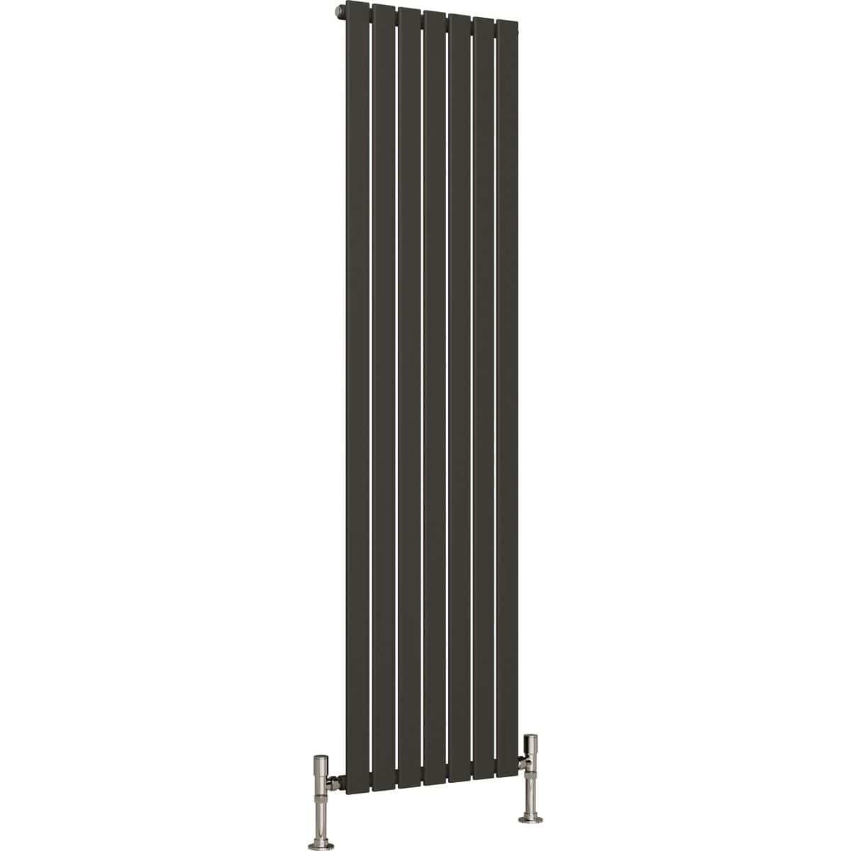 Aquarius Bathrooms Panel Radiator Aquarius Flat Single Vertical Radiator
