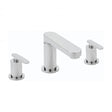 Sagittarius 3 Tap Hole Basin Set Sagittarius Eclipse Flat Swivel Spout 3 Hole Basin Mixer Tap in Chrome