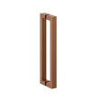 Crosswater Shower Door Handle Brushed Bronze / Fluted Crosswater Asura 8mm Shower Door Handle