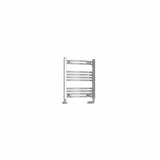Eastbrook Wendover Curved Vertical Heated Towel Rail in Chrome