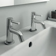 Ideal Standard Pillar Basin Taps Ideal Standard Ceraline Single Lever Basin Pillar Taps in Chrome