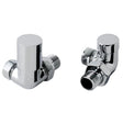 JTP Radiator Valve Chrome JTP Corner Radiator Valve