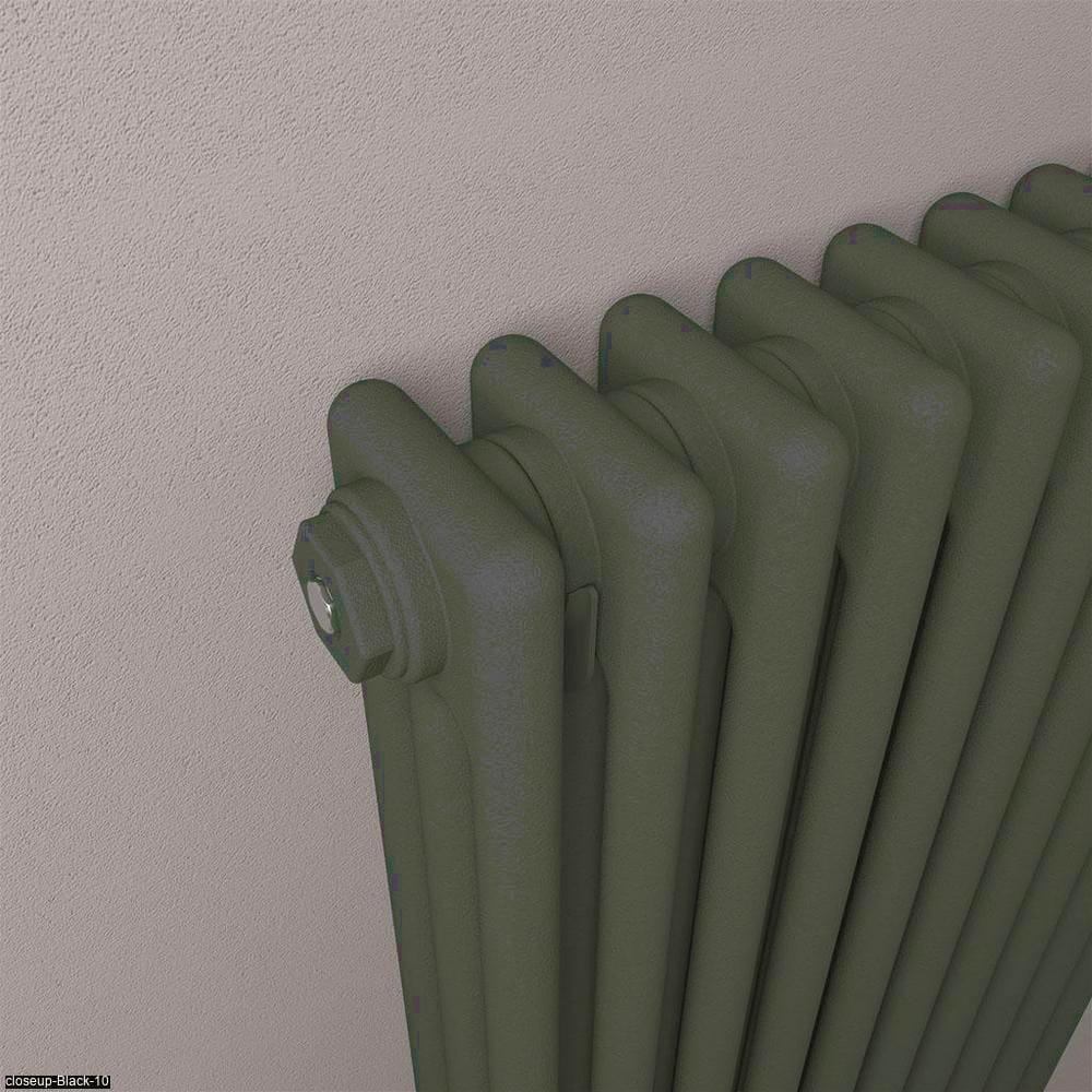 Eastbrook Rivassa Traditional 3 Column Radiator in Matt Anthracite