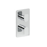 Crosswater Concealed Shower Valve Crosswater Fuse 1 Outlet, 2 Handle Vertical Concealed Shower Valve
