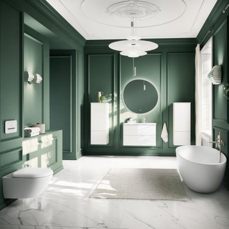 Villeroy & Boch Shower Brackets and Outlets Villeroy & Boch Universal Round Wall Outlet and Hand Shower Holder