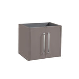 Imex Wall Mounted Vanity Unit Imex Suburb Wall Mounted 600mm Double Door Vanity Unit with Basin