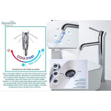 Aquarius Bathrooms Mono Basin Tap Aquarius RF-Series Cold Start Mono Basin Mixer Tap with Waste