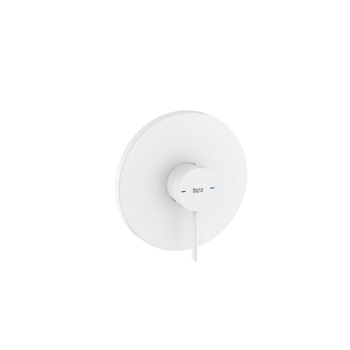 Roca Concealed Shower Valve Matt White Roca Ona Single Outlet Concealed Single Lever Bath or Shower Mixer