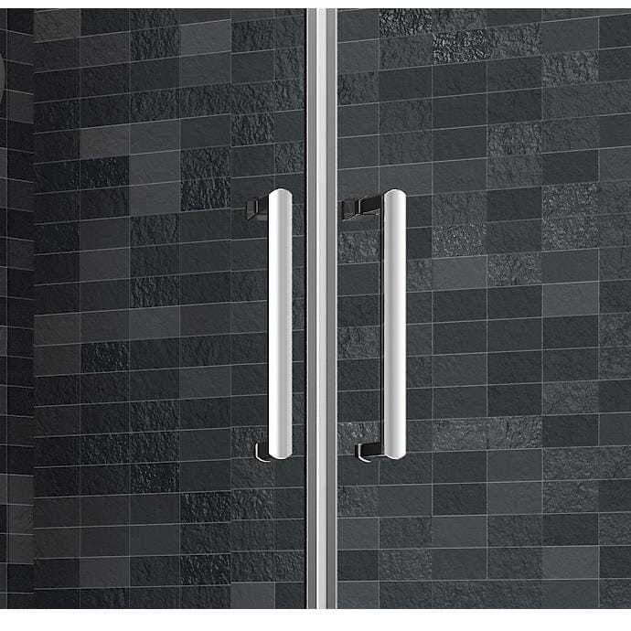UK Bathroom Store Merlyn Ionic Essence Framed 2 Door Quadrant Shower Enclosure in Chrome