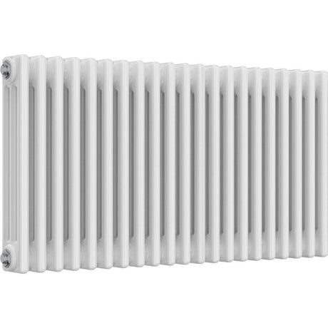 Aquarius Bathrooms Column Radiator Aquarius Foundry Horizontal 3 Column Radiator in White