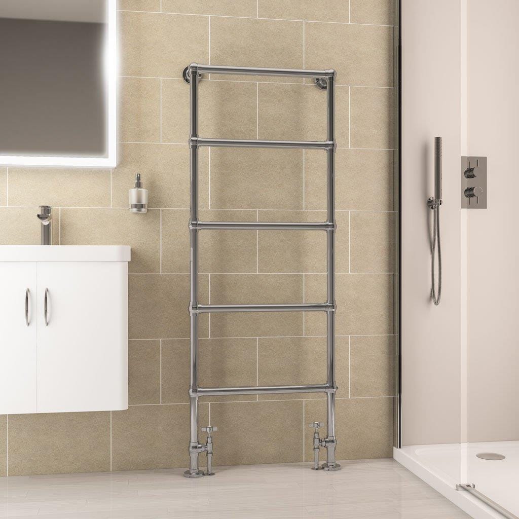 Eastbrook Windrush Straight Vertical Traditional Radiator – UK Bathroom ...