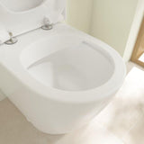 Villeroy and Boch Back To Wall Toilet Villeroy & Boch Subway 2.0 Back to Wall Toilet with Direct Flush and Soft Close Seat