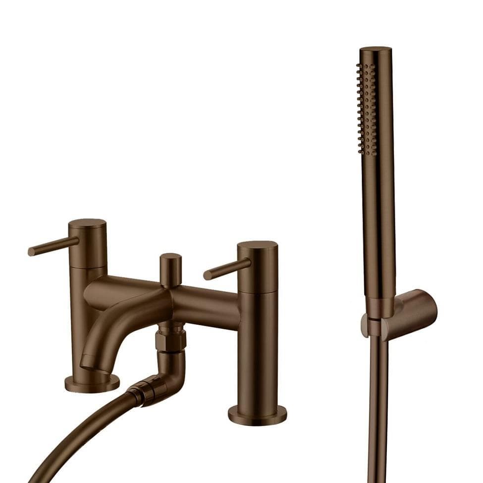 Aquarius Bathrooms Bath Shower Mixer Aquarius RF-Series Complete Bath and Basin Brassware Pack with Basin Tap, Bath and Shower Mixer and Wastes