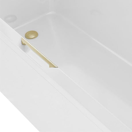 Eastbrook Bath Accessories Brushed Brass Eastbrook Portland Single Hand Grip