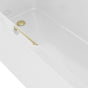 Eastbrook Bath Accessories Brushed Brass Eastbrook Portland Single Hand Grip