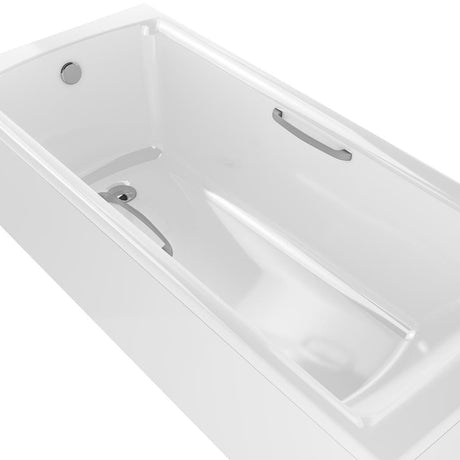 UK Bathroom Store Matt Grey Eastbrook Rockall Twin Hand Grips