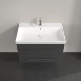 Villeroy & Boch Wall Mounted Vanity Unit Villeroy & Boch Avento Wall Hung Vanity Unit 780mm Two Drawers with Basin