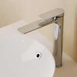 Crosswater Mono Basin Tap Chrome Crosswater Fuse Tall Mono Basin Mixer Tap with Clicker Waste