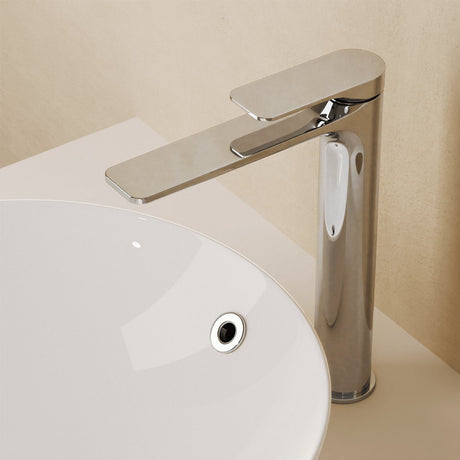 Crosswater Mono Basin Tap Chrome Crosswater Fuse Tall Mono Basin Mixer Tap with Clicker Waste